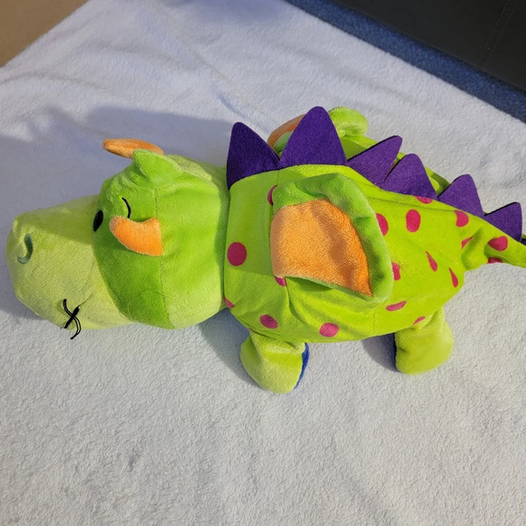 FlipAZoo Dragon and Unicorn-22"-Topsy Turvy-2 in 1 Plush soft animal Pillow - Picture 5 of 10